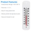 Wall Thermometer 150mm Plastic Hanging Thermometer