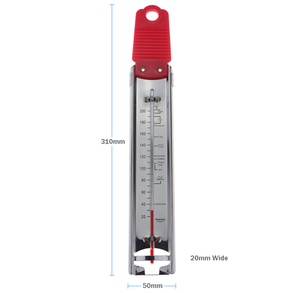 Sugar Thermometer for Making Jam, Caramel, Candy, Confectionery